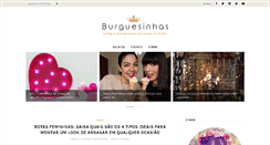 Desktop Screenshot of burguesinhas.com.br